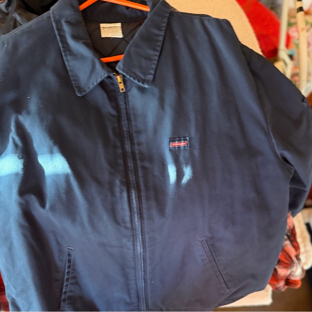Dickies Dark Blue Quilted Jacket